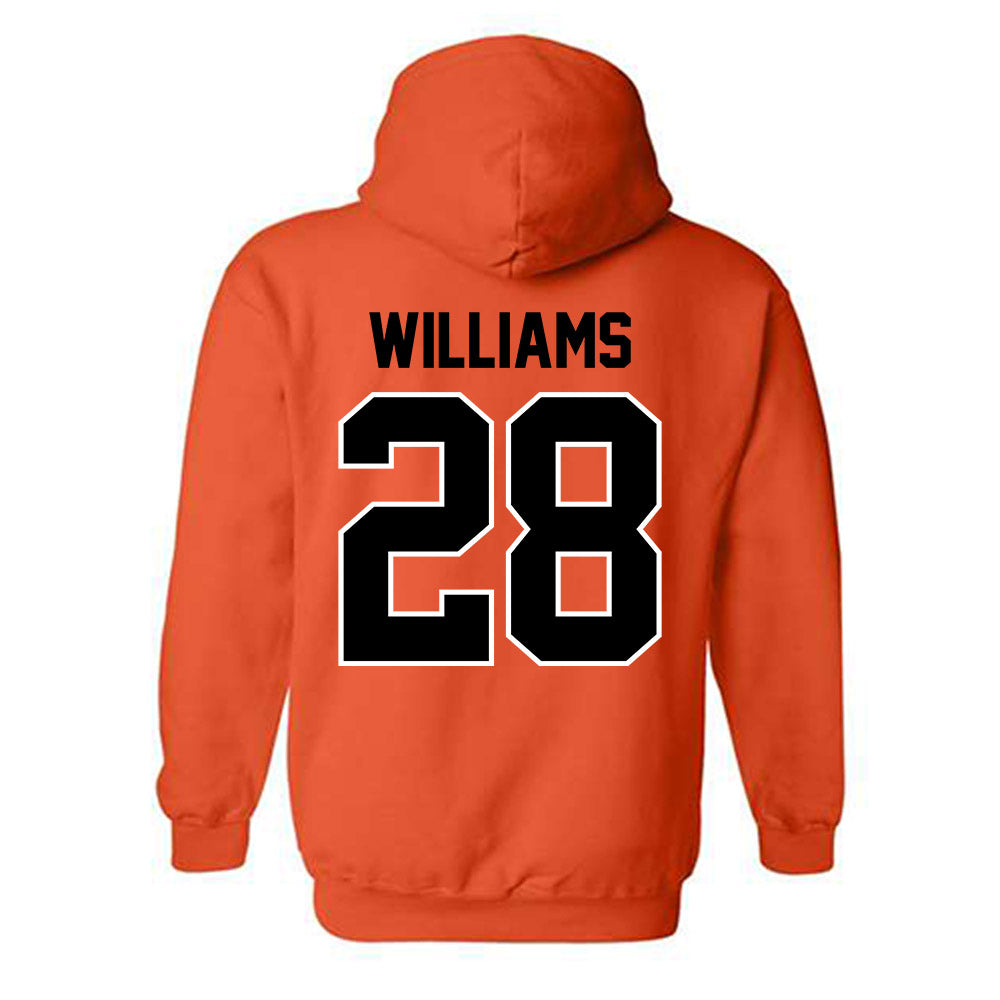 Oklahoma State - NCAA Football : Elijah Williams - Hooded Sweatshirt Classic Shersey