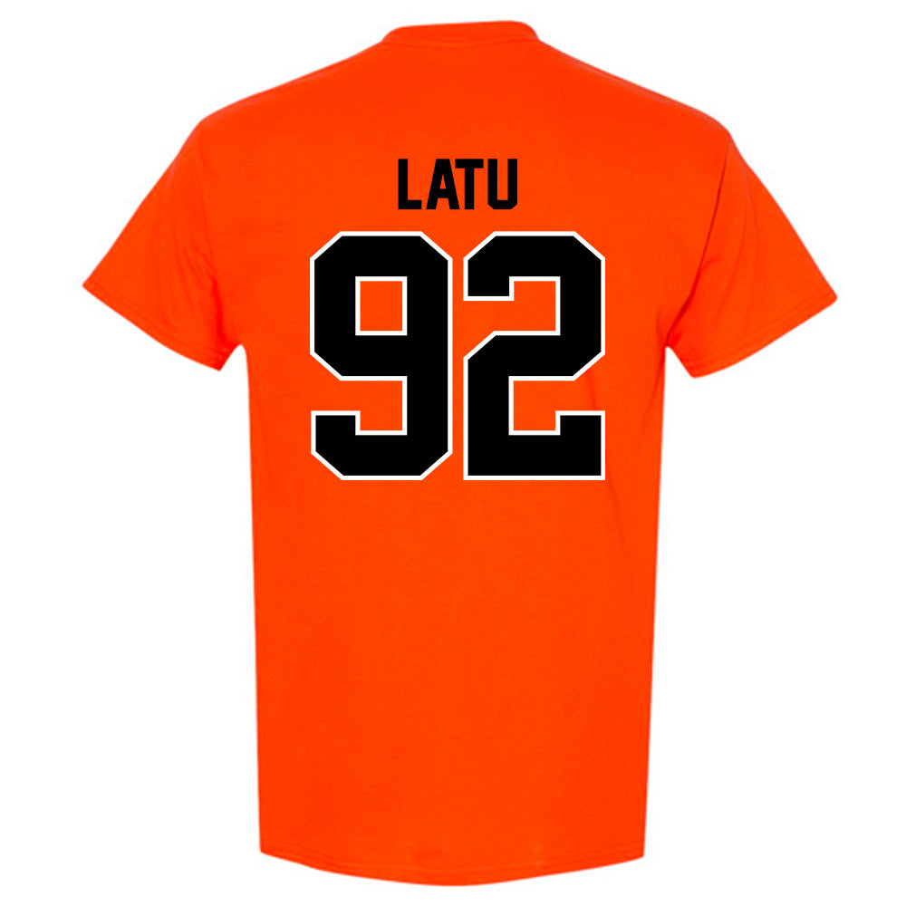 Oklahoma State - NCAA Football : Nathan Latu - T-Shirt Classic Shersey