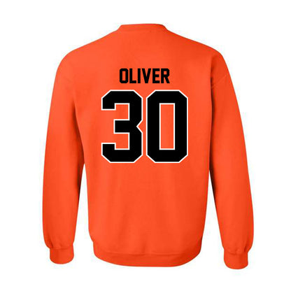 Oklahoma State - NCAA Football : Collin Oliver - Crewneck Sweatshirt Classic Shersey