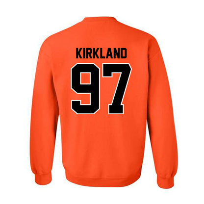 Oklahoma State - NCAA Football : Justin Kirkland - Crewneck Sweatshirt Classic Shersey