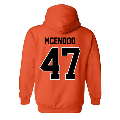 Oklahoma State - NCAA Football : Luke McEndoo - Hooded Sweatshirt Classic Shersey