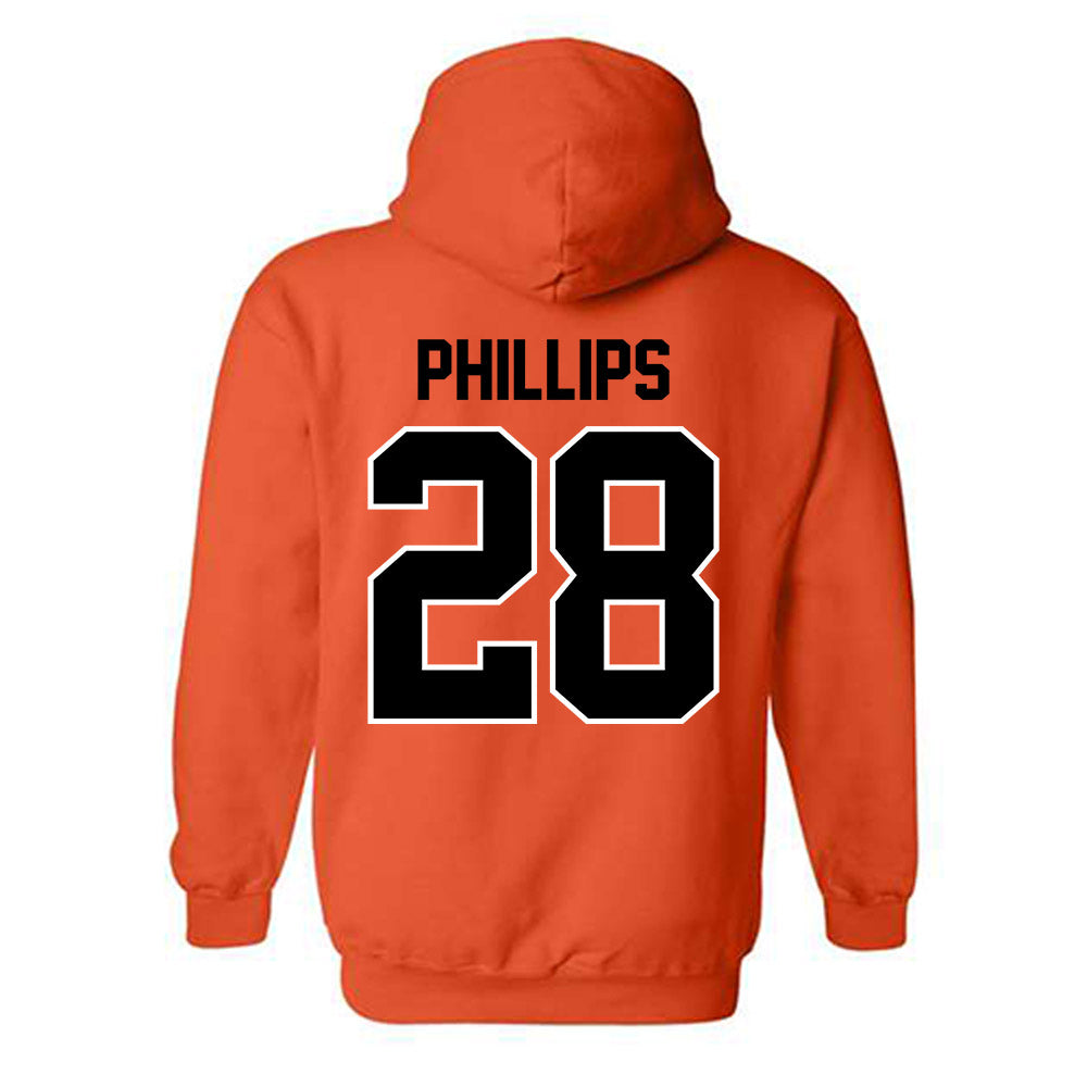 Oklahoma State - NCAA Baseball : Brennan Phillips - Hooded Sweatshirt Classic Shersey