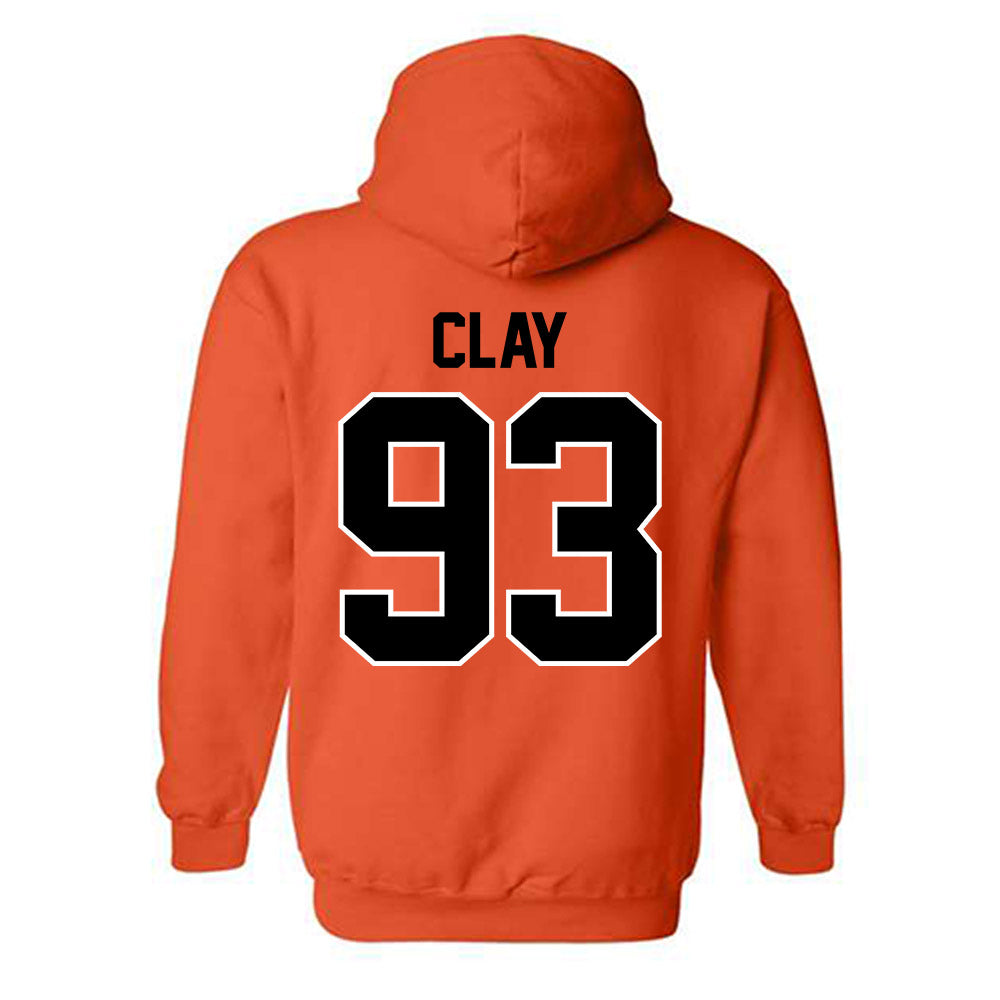 Oklahoma State - NCAA Football : Collin Clay - Hooded Sweatshirt Classic Shersey