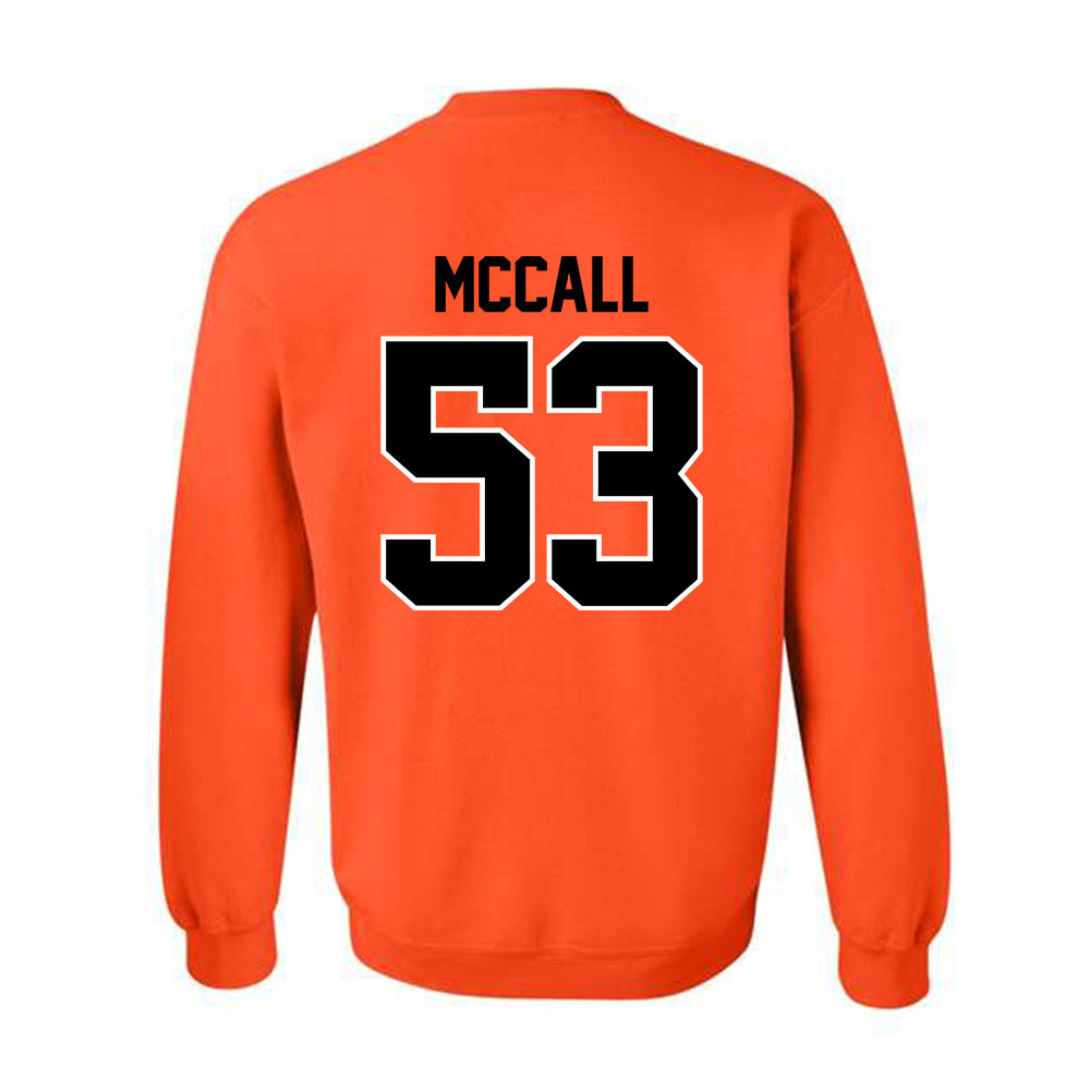 Oklahoma State - NCAA Football : Andrew McCall - Crewneck Sweatshirt Classic Shersey