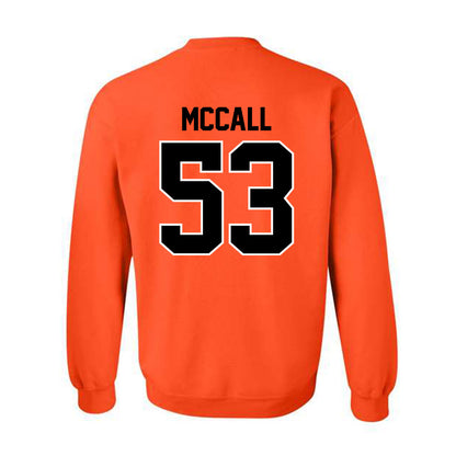 Oklahoma State - NCAA Football : Andrew McCall - Crewneck Sweatshirt Classic Shersey