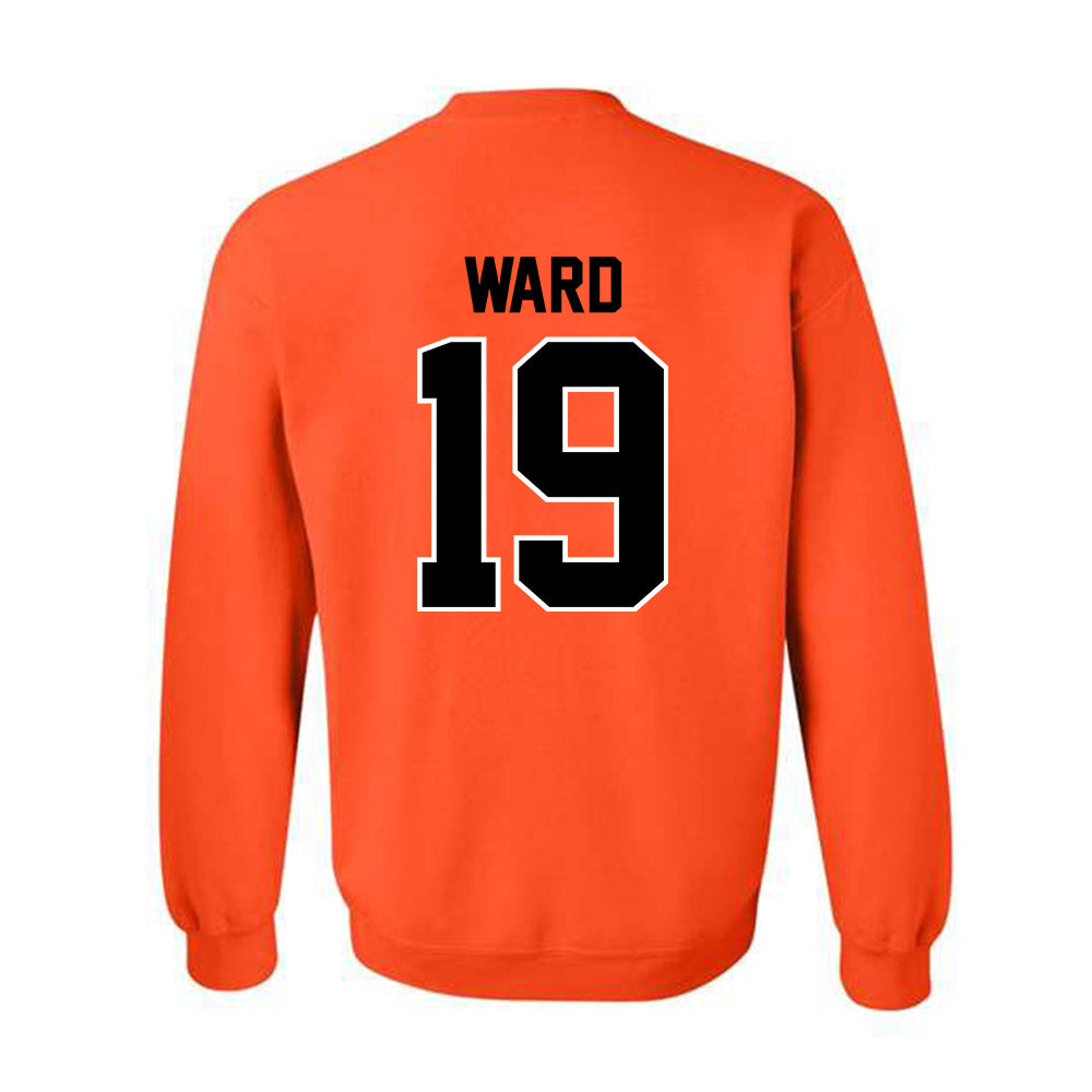 Oklahoma State - NCAA Football : Logan Ward - Crewneck Sweatshirt Classic Shersey