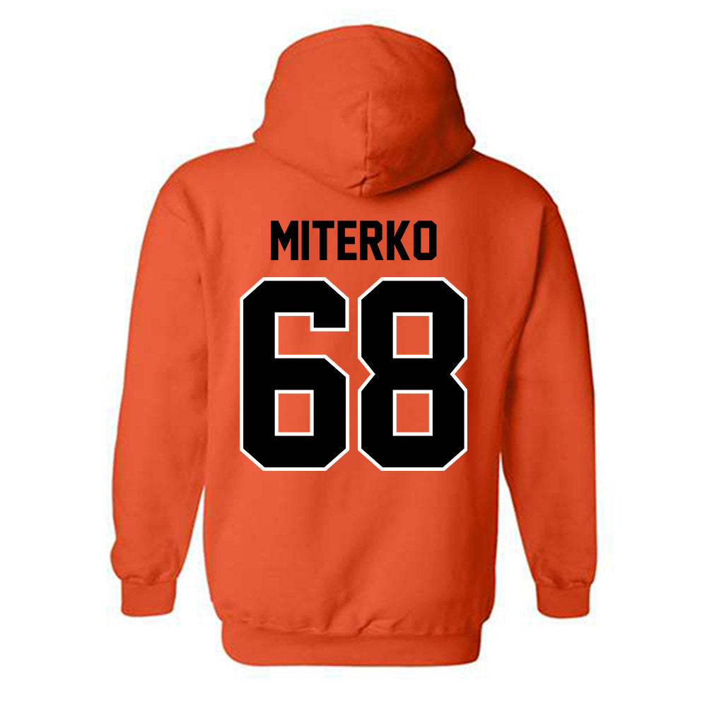 Oklahoma State - NCAA Football : Taylor Miterko - Hooded Sweatshirt Classic Shersey