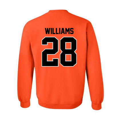 Oklahoma State - NCAA Football : Elijah Williams - Crewneck Sweatshirt Classic Shersey