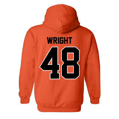 Oklahoma State - NCAA Football : Elijah Wright - Hooded Sweatshirt Classic Shersey