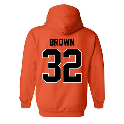 Oklahoma State - NCAA Football : Gabe Brown - Hooded Sweatshirt Classic Shersey