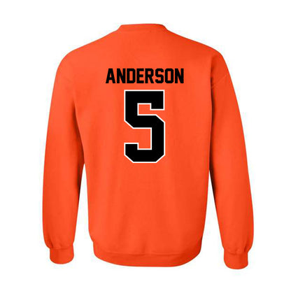 Oklahoma State - NCAA Softball : Taylor Anderson - Crewneck Sweatshirt Classic Shersey