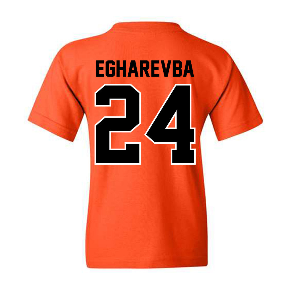 Oklahoma State - NCAA Women's Basketball : Praise Egharevba - Youth T-Shirt Classic Shersey