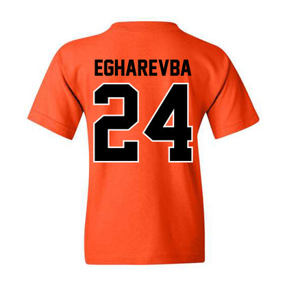 Oklahoma State - NCAA Women's Basketball : Praise Egharevba - Youth T-Shirt Classic Shersey