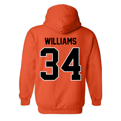 Oklahoma State - NCAA Women's Basketball : Landry Williams - Hooded Sweatshirt Classic Shersey