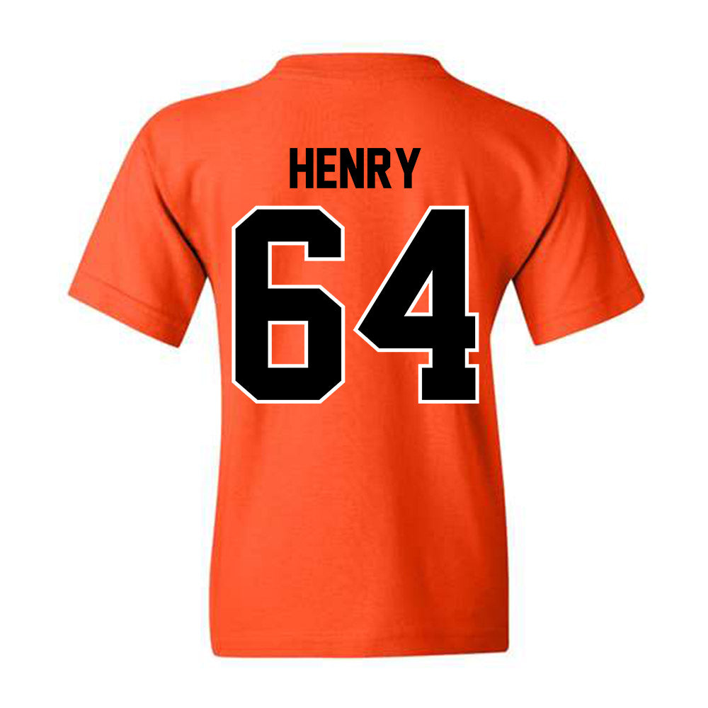 Oklahoma State - NCAA Football : Jarrett Henry - Youth T-Shirt Classic Shersey