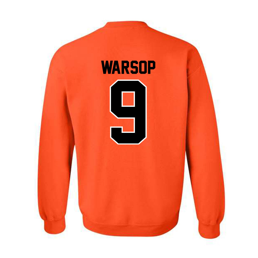 Oklahoma State - NCAA Softball : Tia Warsop - Crewneck Sweatshirt Classic Shersey
