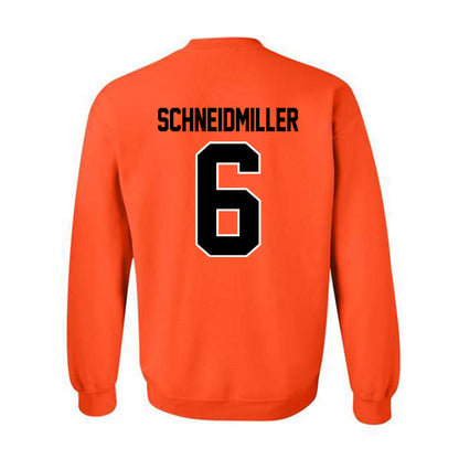 Oklahoma State - NCAA Softball : Audrey Schneidmiller - Crewneck Sweatshirt Classic Shersey