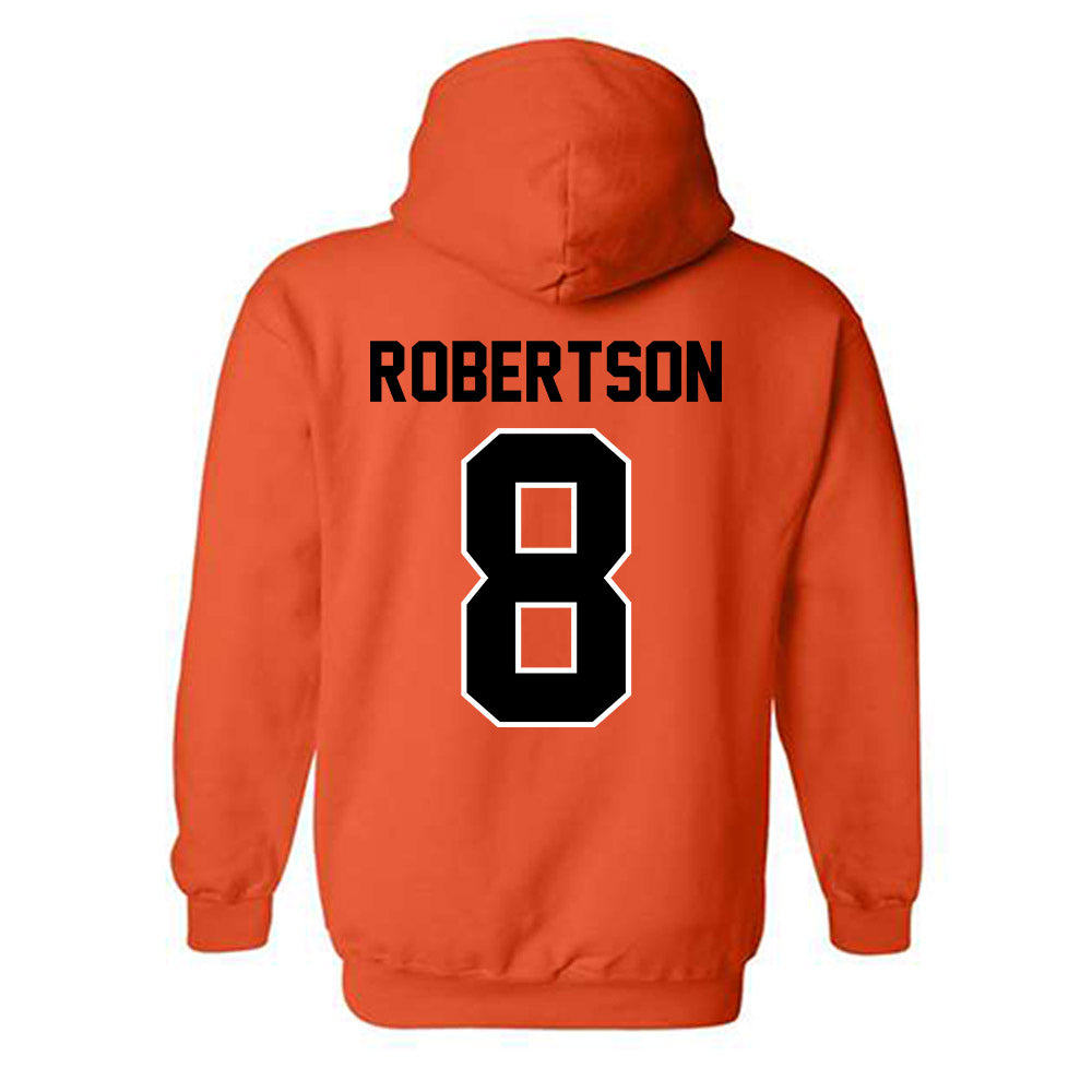 Oklahoma State - NCAA Football : Parker Robertson - Hooded Sweatshirt Classic Shersey