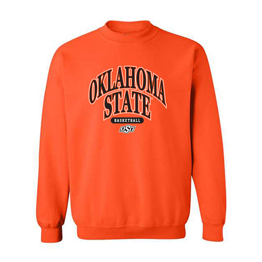 Oklahoma State - NCAA Men's Basketball : Brooks Manzer - Crewneck Sweatshirt Classic Shersey