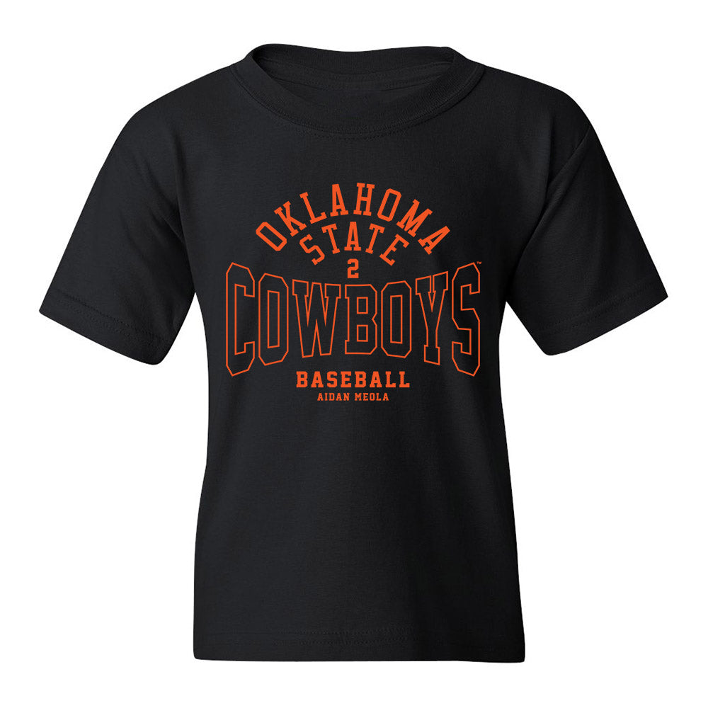 Oklahoma State - NCAA Baseball : Aidan Meola - Youth T-Shirt Classic Fashion Shersey