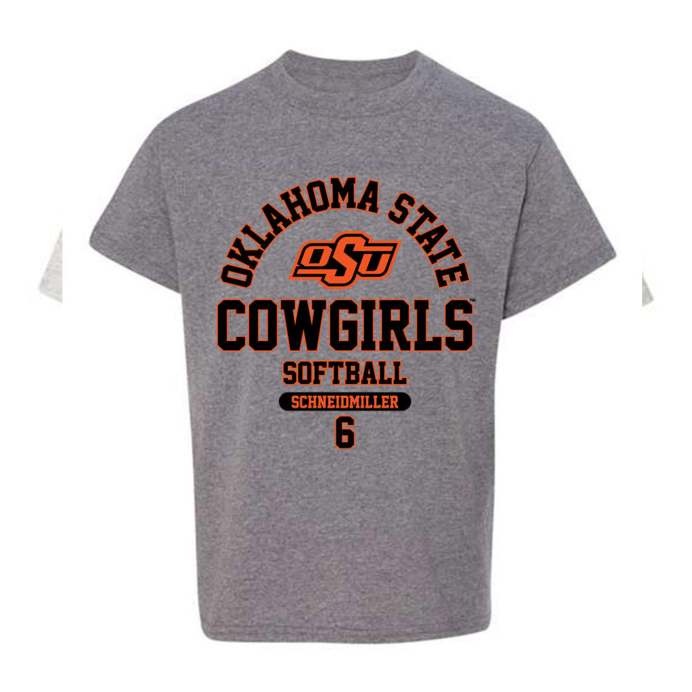 Oklahoma State - NCAA Softball : Audrey Schneidmiller - Youth T-Shirt Classic Fashion Shersey