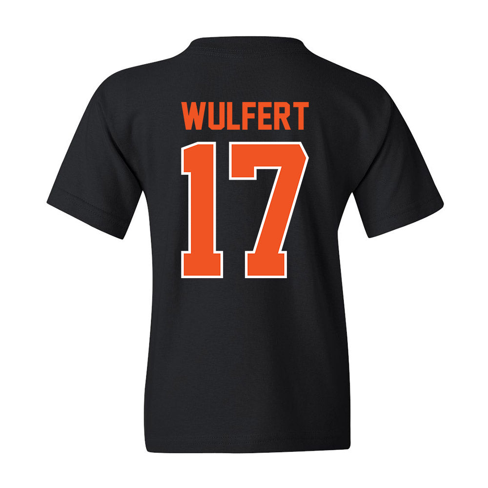 Oklahoma State - NCAA Baseball : Tyler Wulfert - Youth T-Shirt Sports Shersey