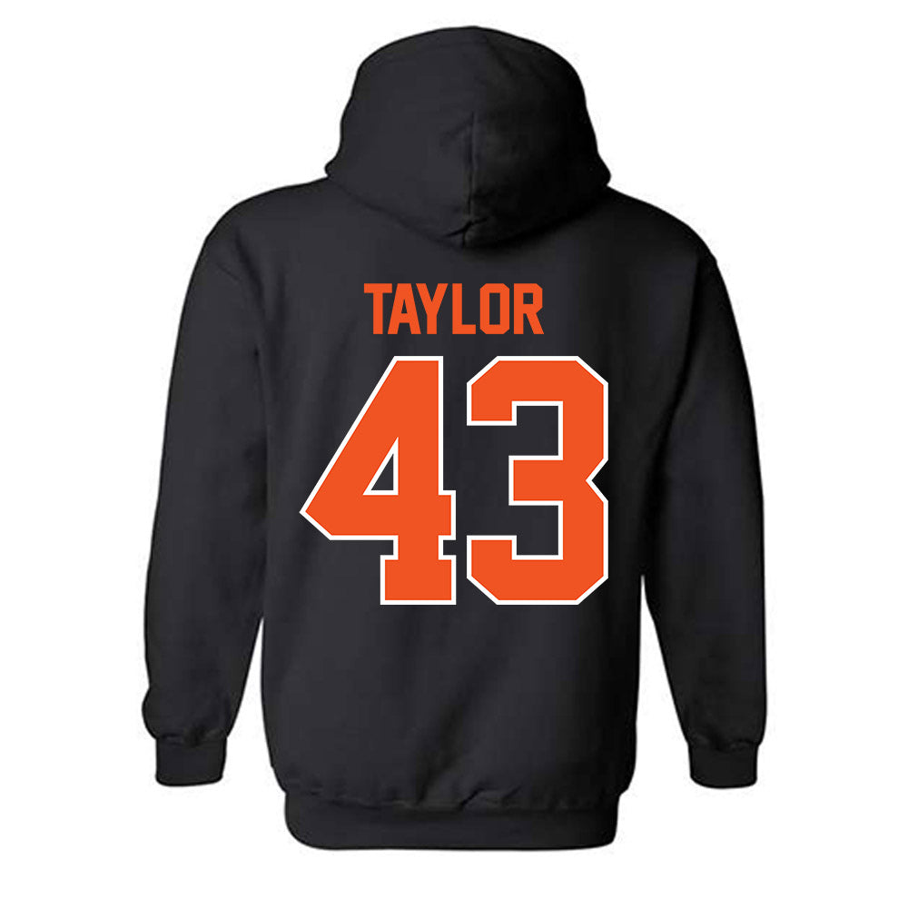 Oklahoma State - NCAA Baseball : Riley Taylor - Hooded Sweatshirt Sports Shersey