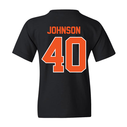 Oklahoma State - NCAA Baseball : Cole Johnson - Youth T-Shirt Sports Shersey