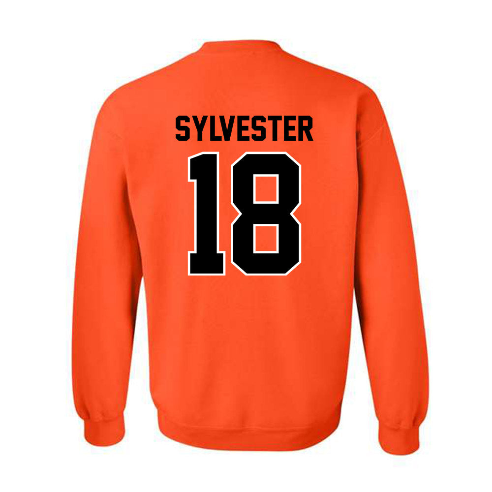 Oklahoma State - NCAA Baseball : Beau Sylvester - Crewneck Sweatshirt Sports Shersey