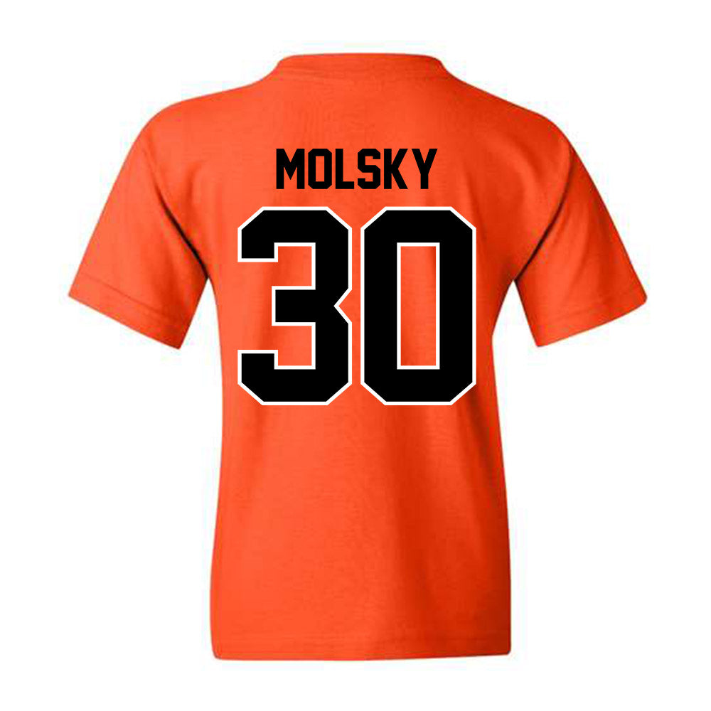 Oklahoma State - NCAA Baseball : Tommy Molsky - Youth T-Shirt Sports Shersey