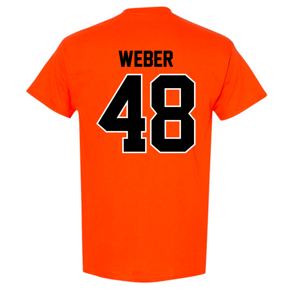 Oklahoma State - NCAA Baseball : Aaron Weber - T-Shirt Sports Shersey