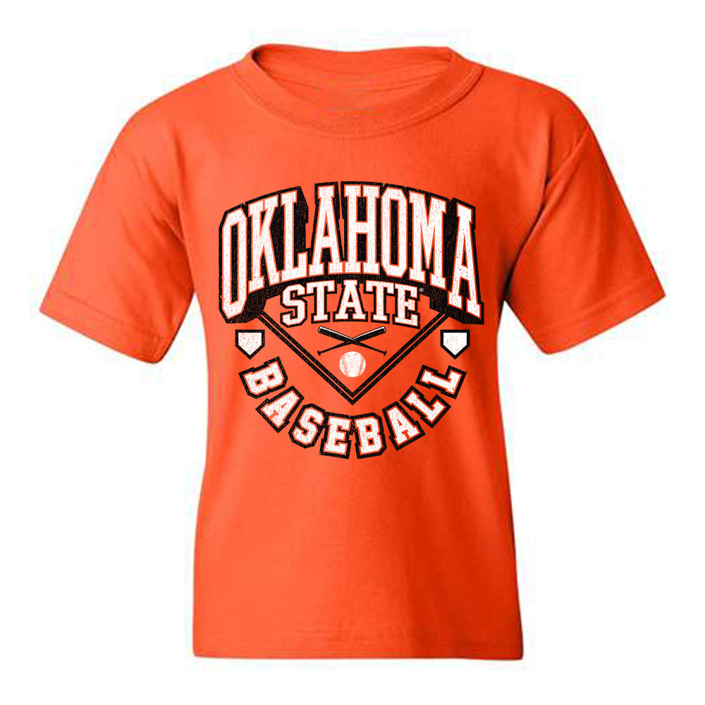 Oklahoma State - NCAA Baseball : Aaron Weber - Youth T-Shirt Sports Shersey