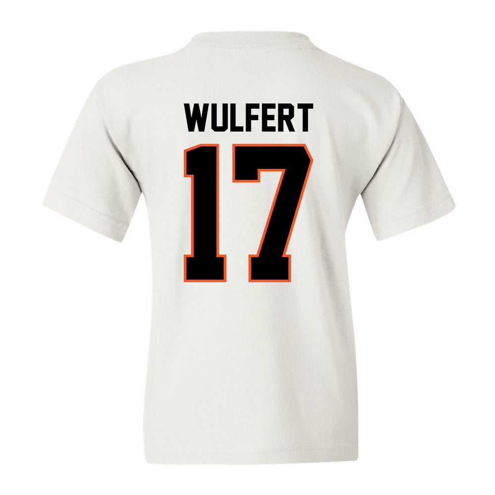 Oklahoma State - NCAA Baseball : Tyler Wulfert - Youth T-Shirt Sports Shersey