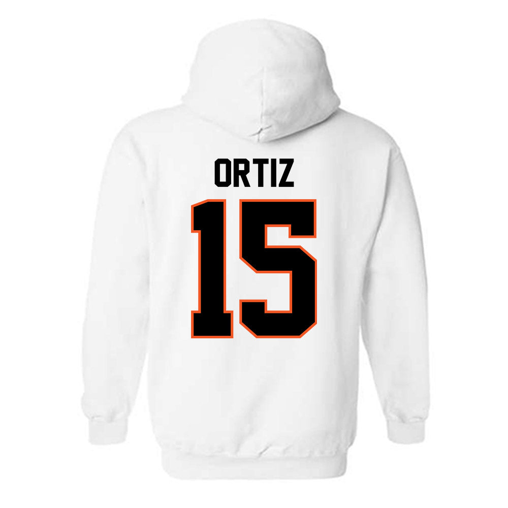 Oklahoma State - NCAA Baseball : Avery Ortiz - Hooded Sweatshirt Sports Shersey