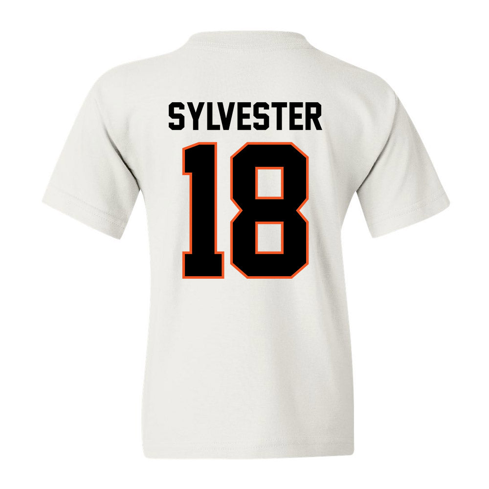 Oklahoma State - NCAA Baseball : Beau Sylvester - Youth T-Shirt Sports Shersey