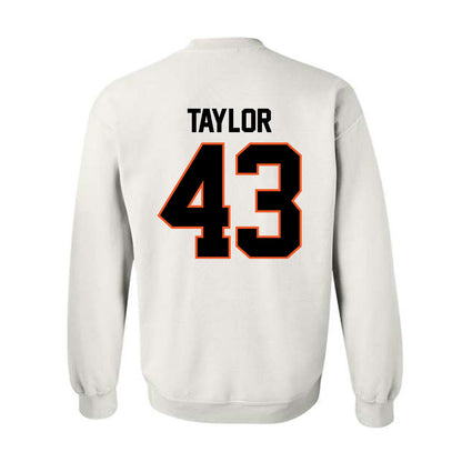 Oklahoma State - NCAA Baseball : Riley Taylor - Crewneck Sweatshirt Sports Shersey