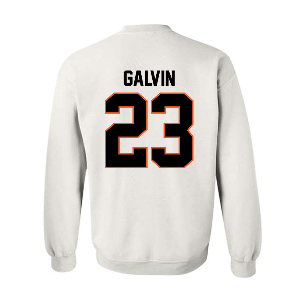 Oklahoma State - NCAA Baseball : Max Galvin - Crewneck Sweatshirt Sports Shersey