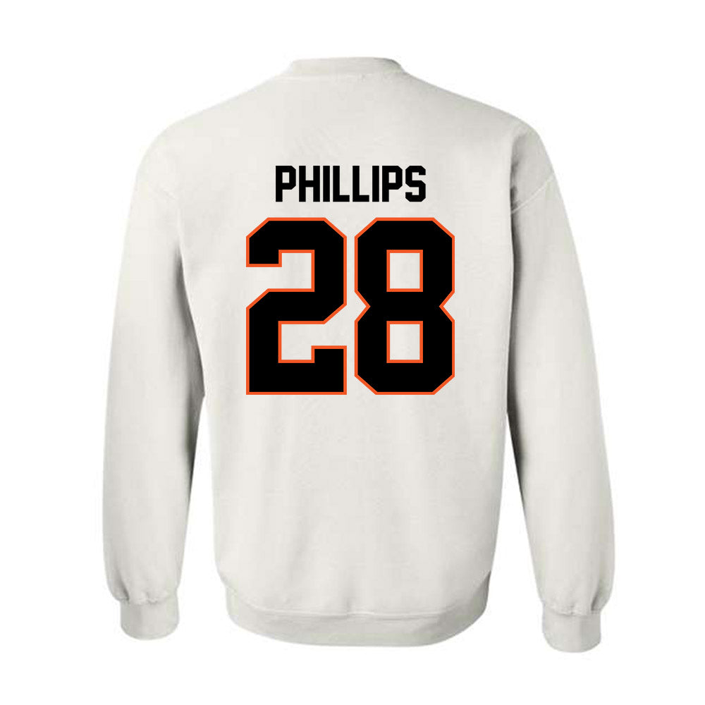 Oklahoma State - NCAA Baseball : Brennan Phillips - Crewneck Sweatshirt Sports Shersey