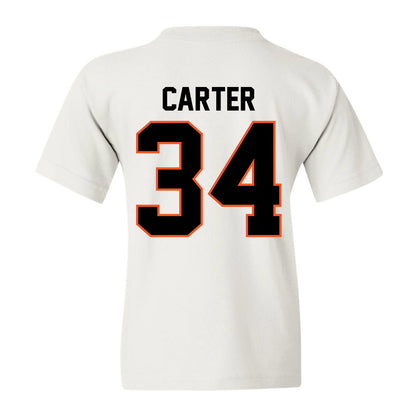 Oklahoma State - NCAA Baseball : Charlie Carter - Youth T-Shirt Sports Shersey