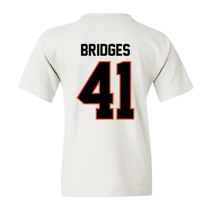 Oklahoma State - NCAA Baseball : Bowen Bridges - Youth T-Shirt Sports Shersey