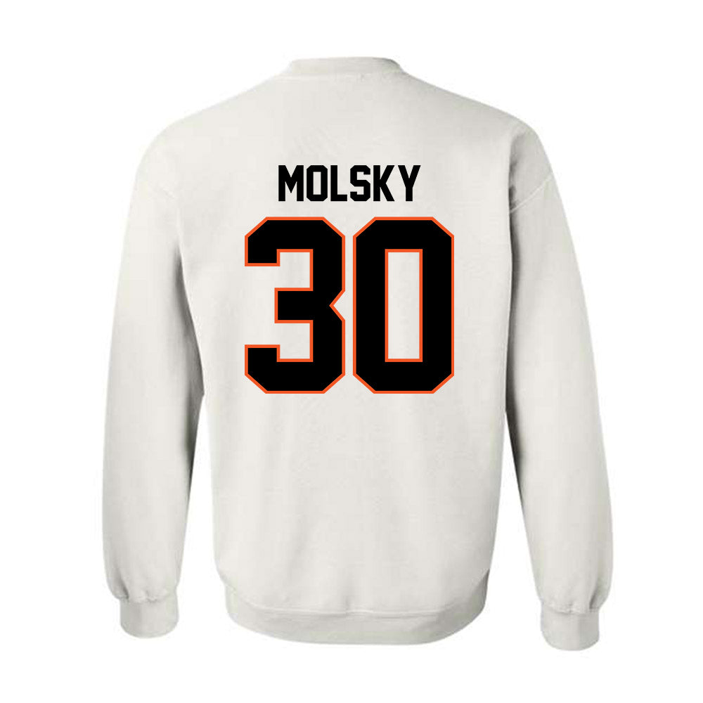 Oklahoma State - NCAA Baseball : Tommy Molsky - Crewneck Sweatshirt Sports Shersey