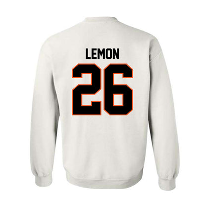 Oklahoma State - NCAA Baseball : Austin Lemon - Crewneck Sweatshirt Sports Shersey