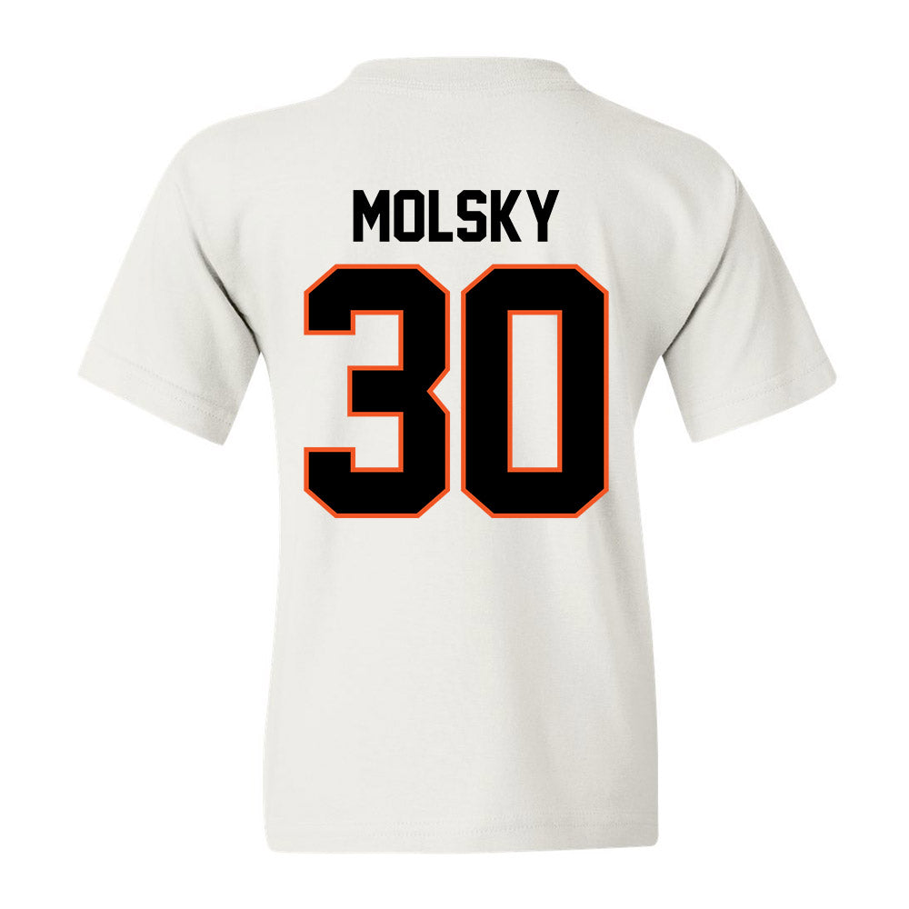 Oklahoma State - NCAA Baseball : Tommy Molsky - Youth T-Shirt Sports Shersey