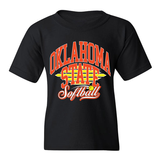Oklahoma State - NCAA Softball : Audrey Schneidmiller - Youth T-Shirt Sports Shersey
