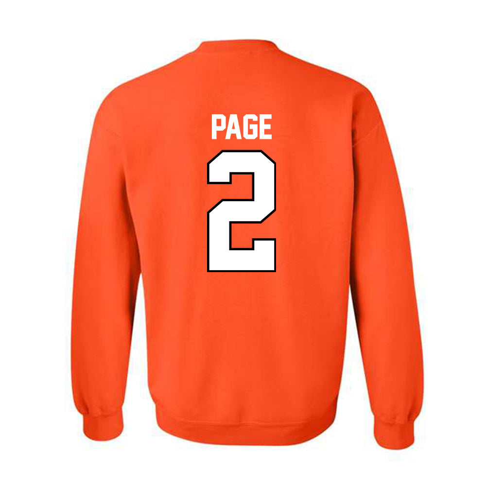 Oklahoma State - NCAA Softball : Sophie Page - Crewneck Sweatshirt Sports Shersey