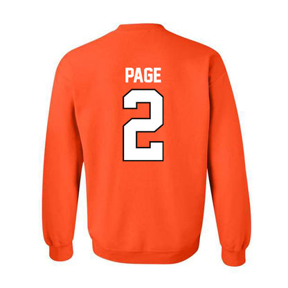 Oklahoma State - NCAA Softball : Sophie Page - Crewneck Sweatshirt Sports Shersey