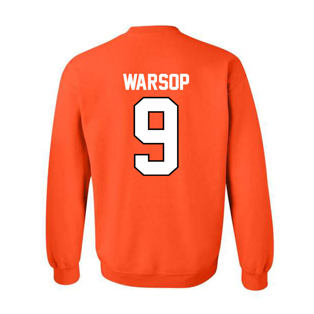 Oklahoma State - NCAA Softball : Tia Warsop - Crewneck Sweatshirt Sports Shersey