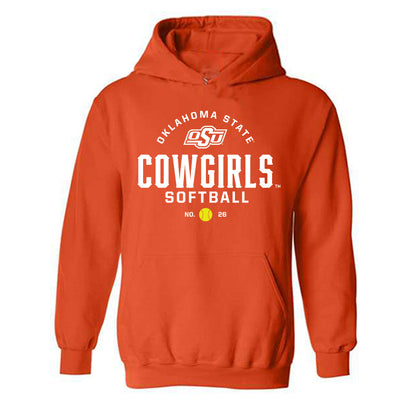 Oklahoma State - NCAA Softball : Rosie Davis - Hooded Sweatshirt Sports Shersey