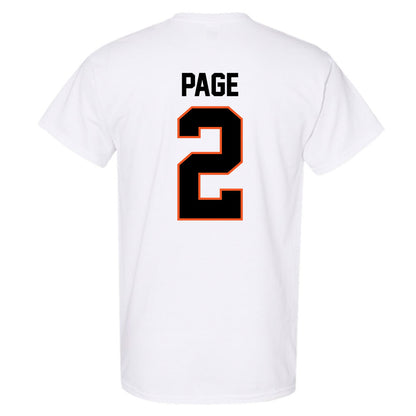 Oklahoma State - NCAA Softball : Sophie Page - T-Shirt  Sports Shersey