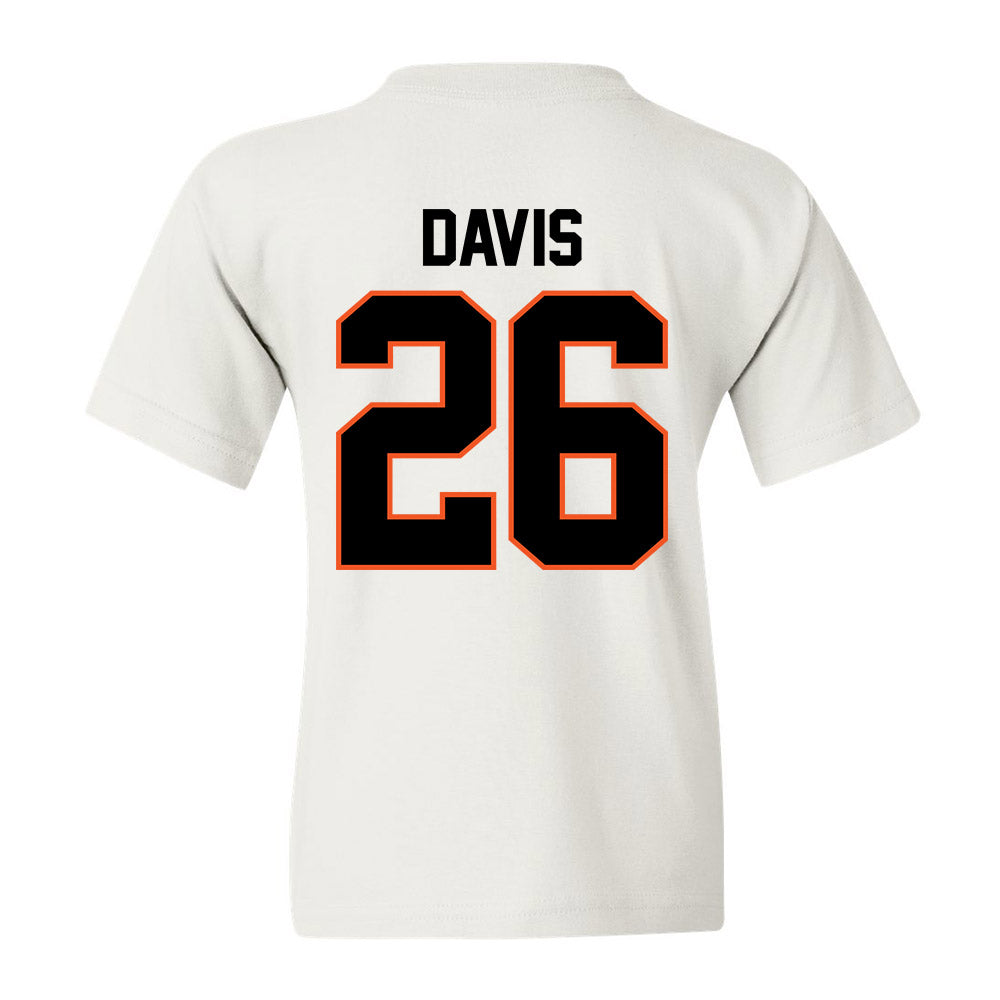 Oklahoma State - NCAA Softball : Rosie davis - Youth T-Shirt  Sports Shersey